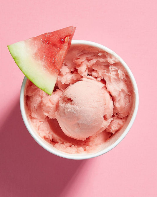 Watermelon and Mint sorbet
