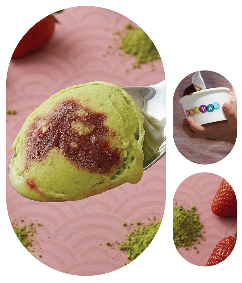 Matcha Strawberry Balance